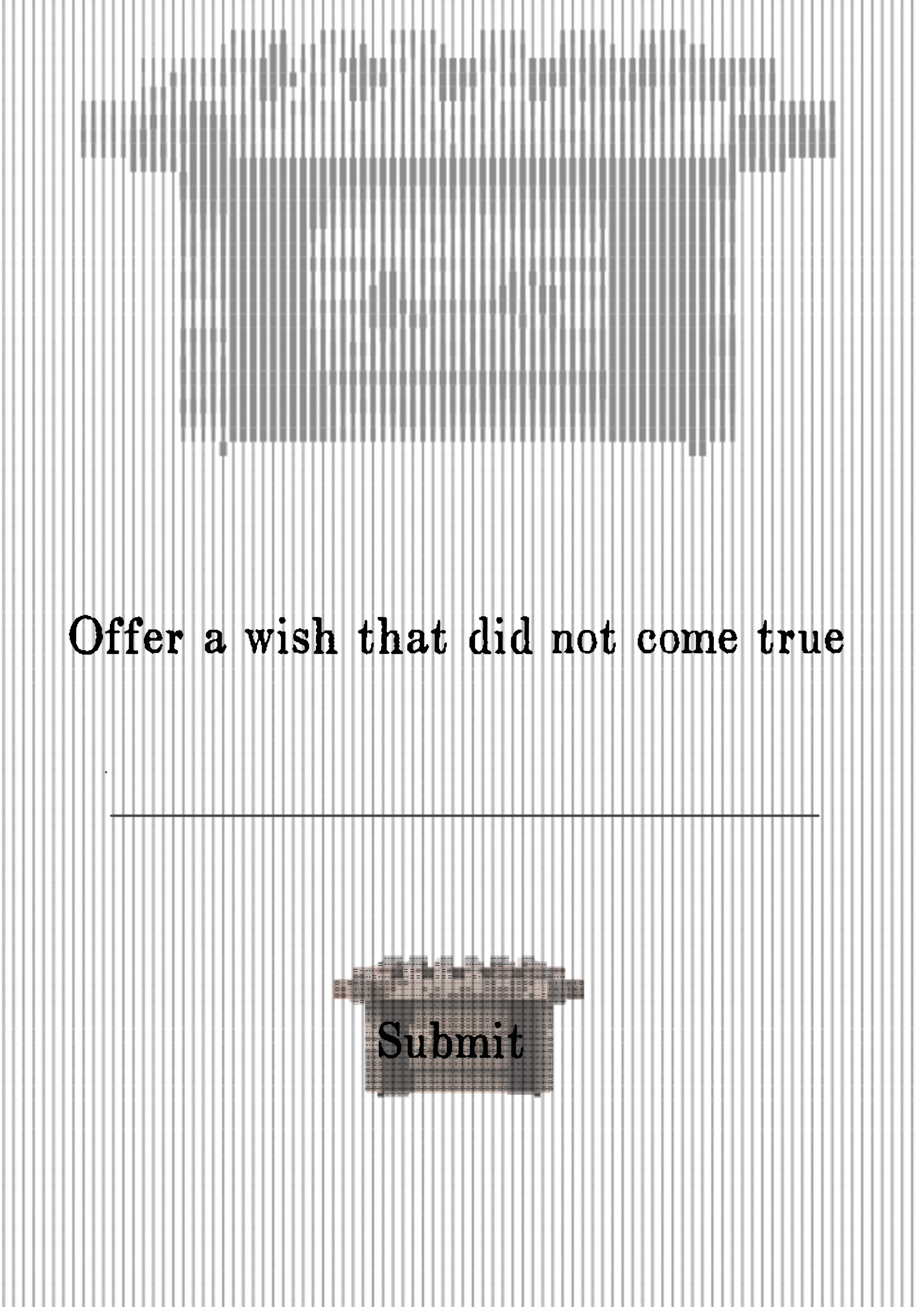 Wish response interface portrait